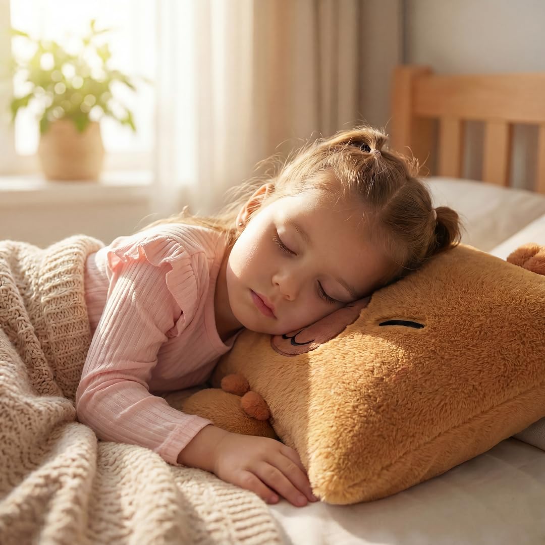 Pillow Peeps Capybara Plush Pillow - Super Soft Polyester | 14 Inch 5