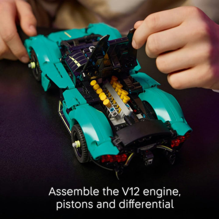 LEGO Technic Aston Martin Valkyrie Buildable Car Model Kit - 707-Piece Vehicle Toy for Kids 9+