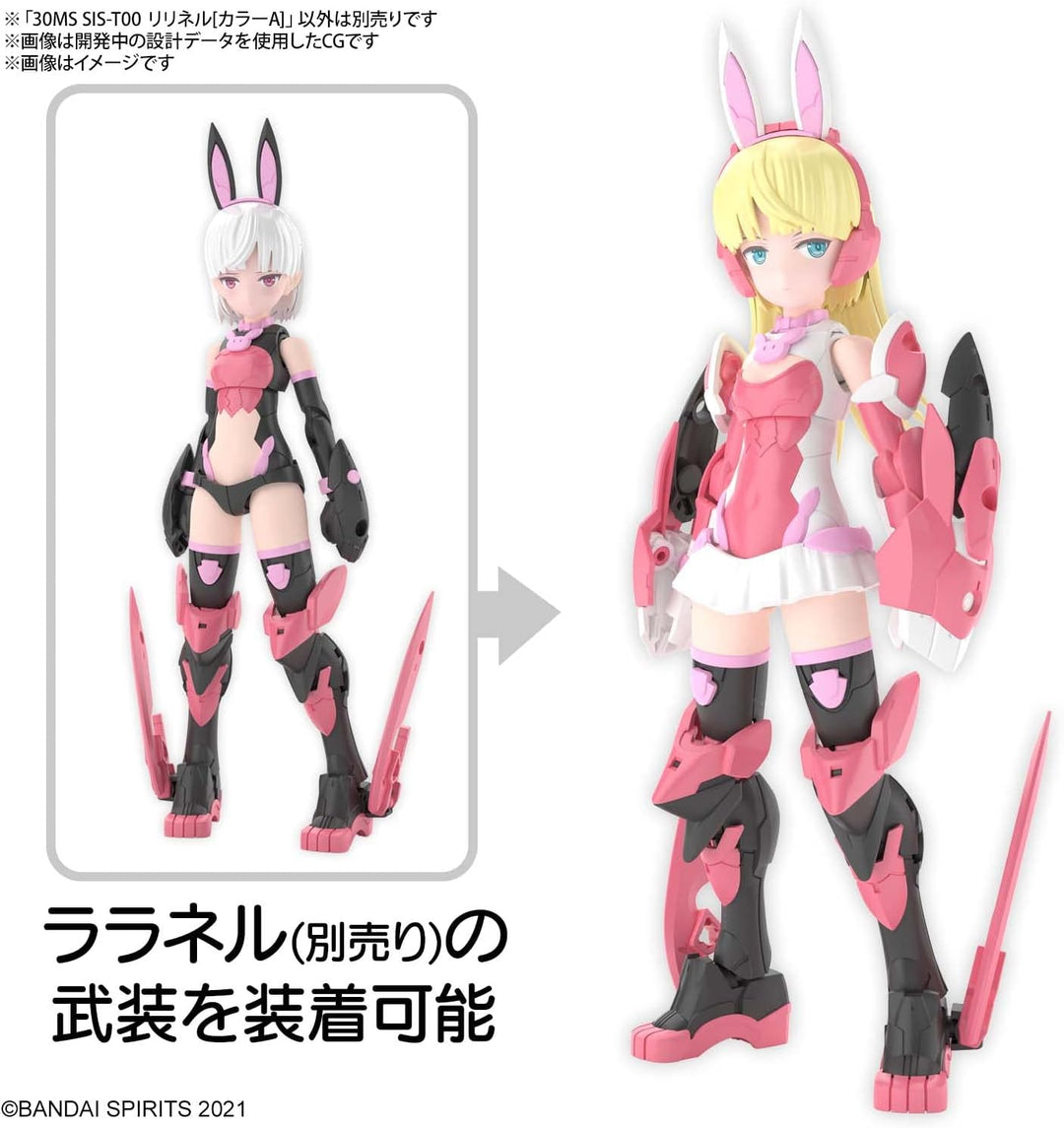 30MS SIS-T00 Lirinel (Color A) - Customizable White Rabbit Armor Model Kit