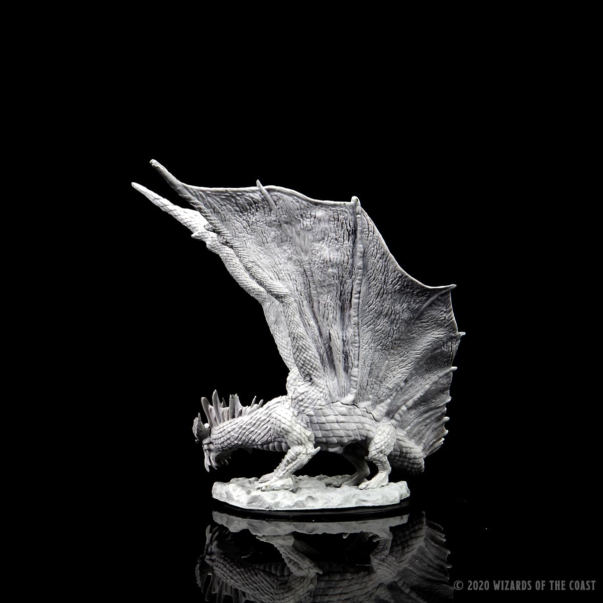 WizKids Dungeons & Dragons Young Gold Dragon - Unpainted Miniature | Ages 12+ | 60 Minutes Playing Time 4