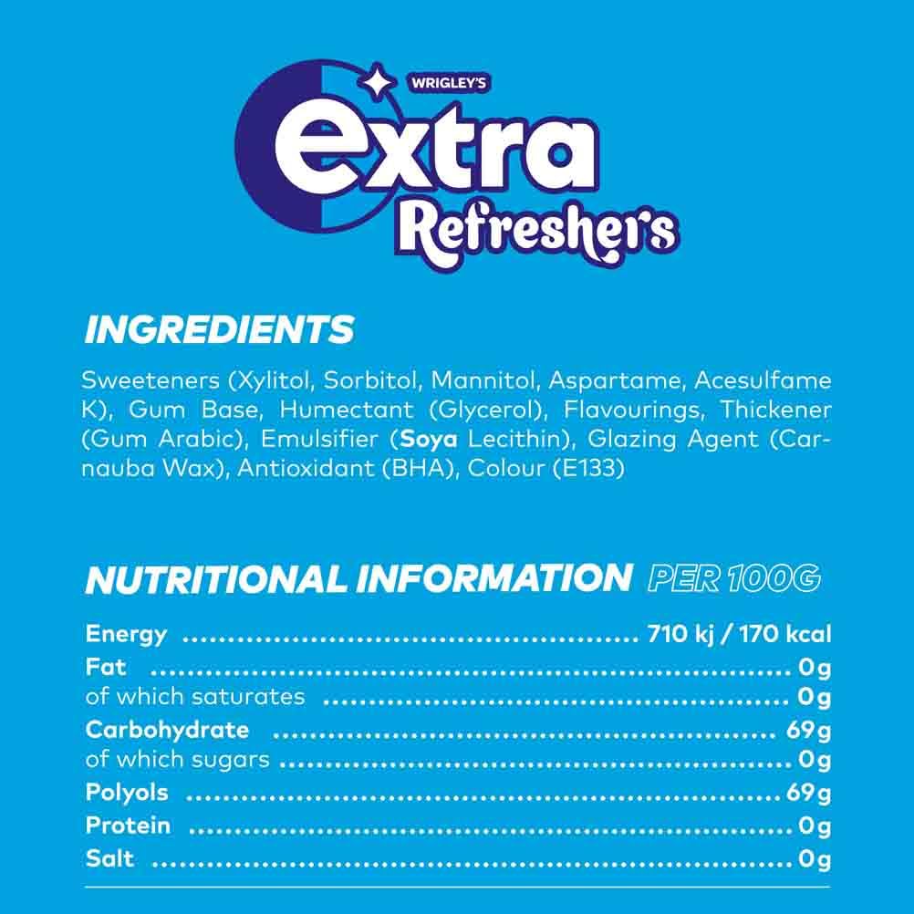 Extra - Strawberry Lemon Sugarfree Chewing Gum (30 Pieces)