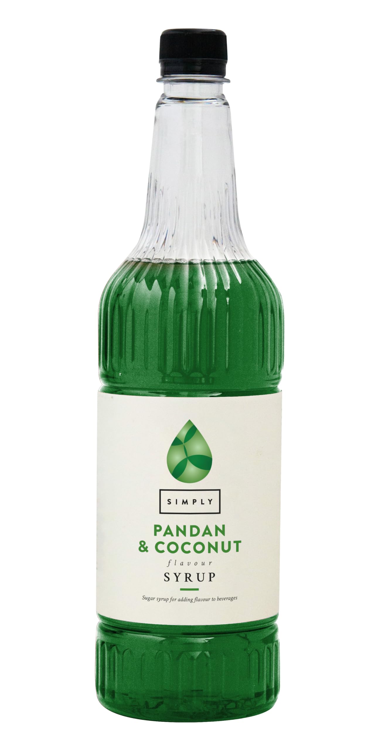 Simply Pandan & Coconut Syrup - Tropical Flavour for Coffee & Cocktails | 1L Liquid