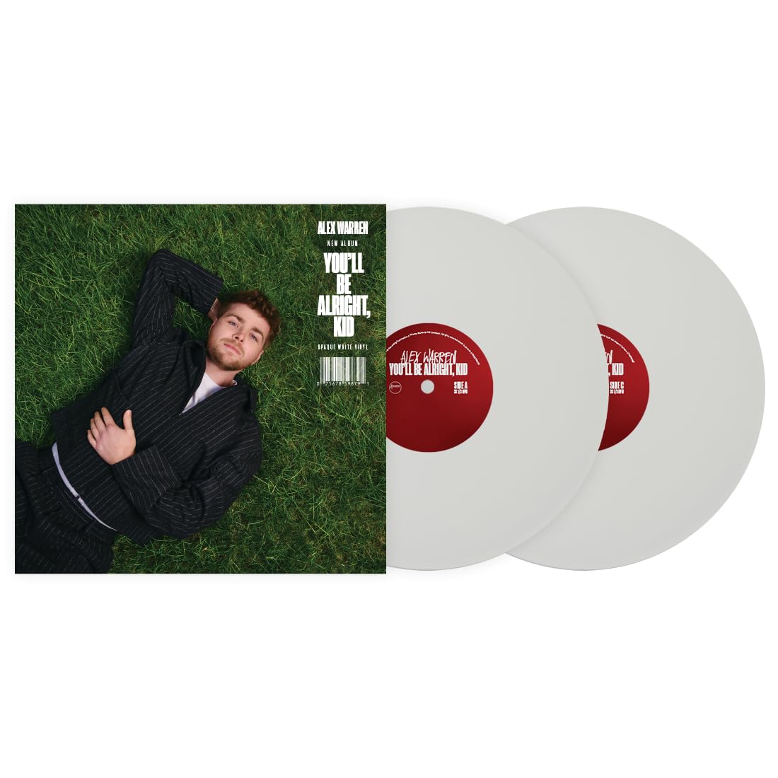 Alex Warren - You’ll Be Alright, Kid (White Vinyl) [VINYL] 1