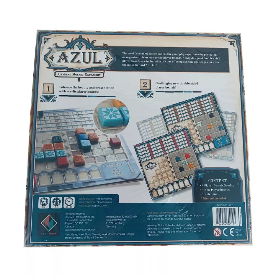 Plan B Games Azul: Crystal Mosaic Board Game Expansion