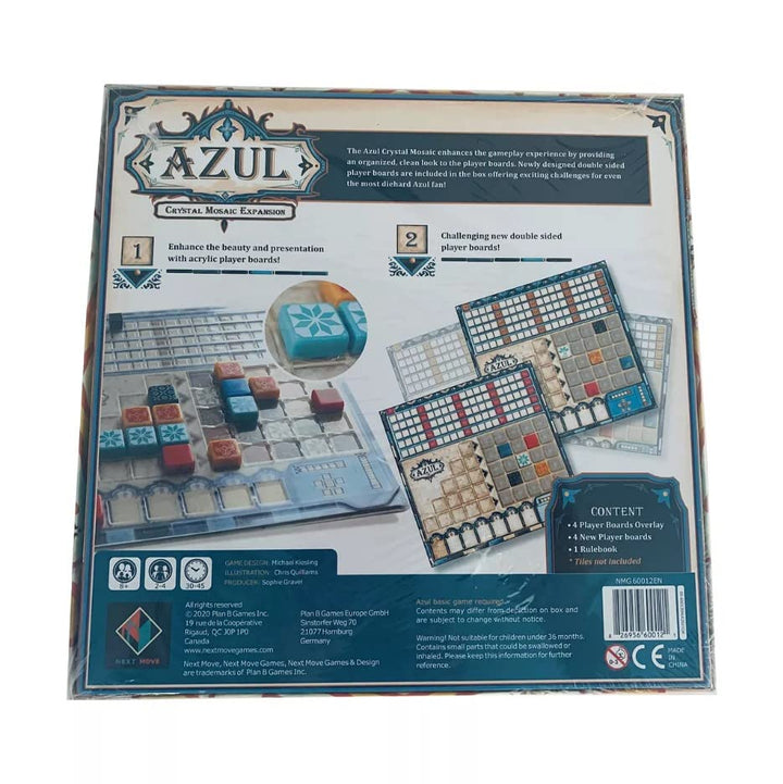 Plan B Games Azul: Crystal Mosaic Board Game Expansion