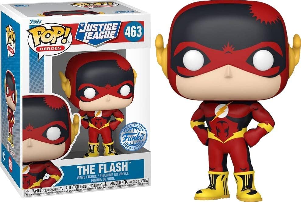 Funko Pop! Heroes Justice League Comics - The Flash Vinyl Figure (66617)