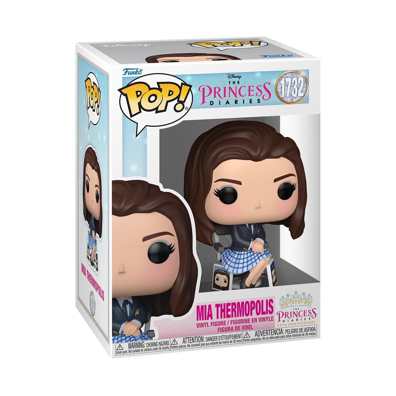 Funko Pop! Vinyl: The Princess Diaries – Mia Transformation | Chibi Figure | Model 90765