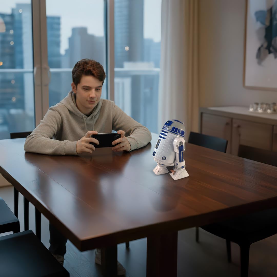 Clementoni R2-D2 Robot - Buildable Star Wars Robot with LED Lights & App Control 6