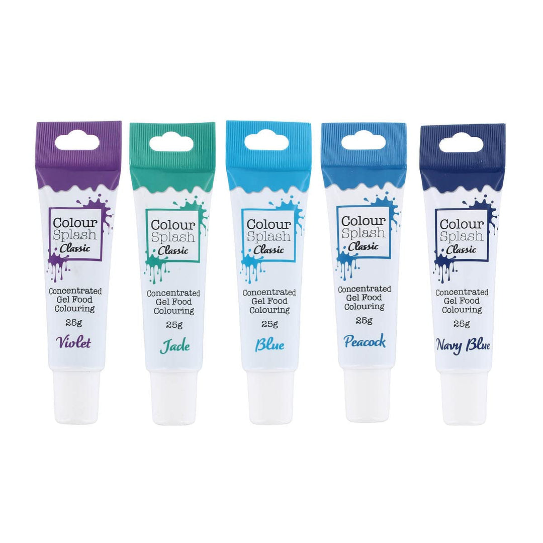 Colour Splash - Blues Food Colouring Gels 5 Pack