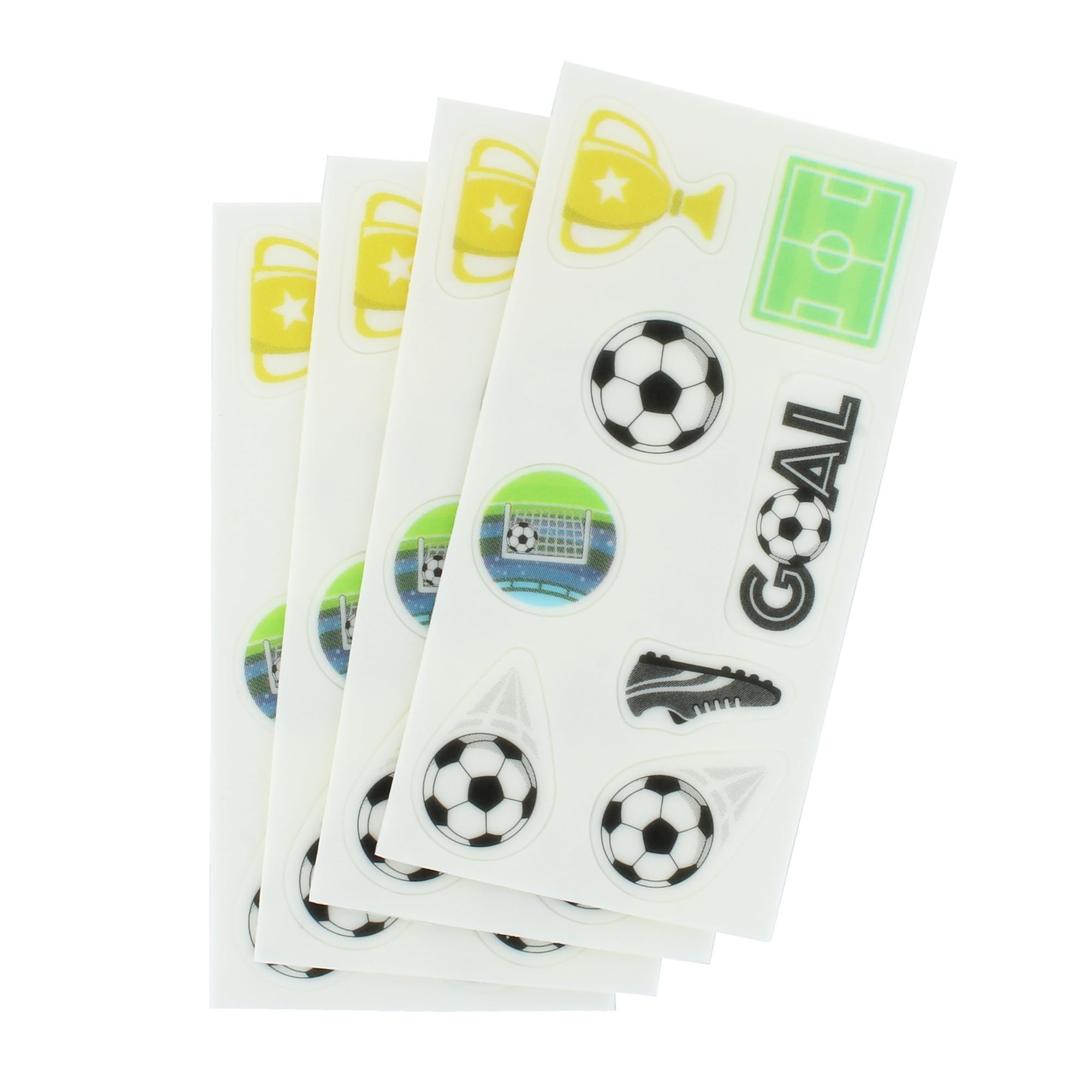 Culpitt Football Edible Cupcake Toppers - 32 Pack Printed Fondant Decorations for Cakes 5