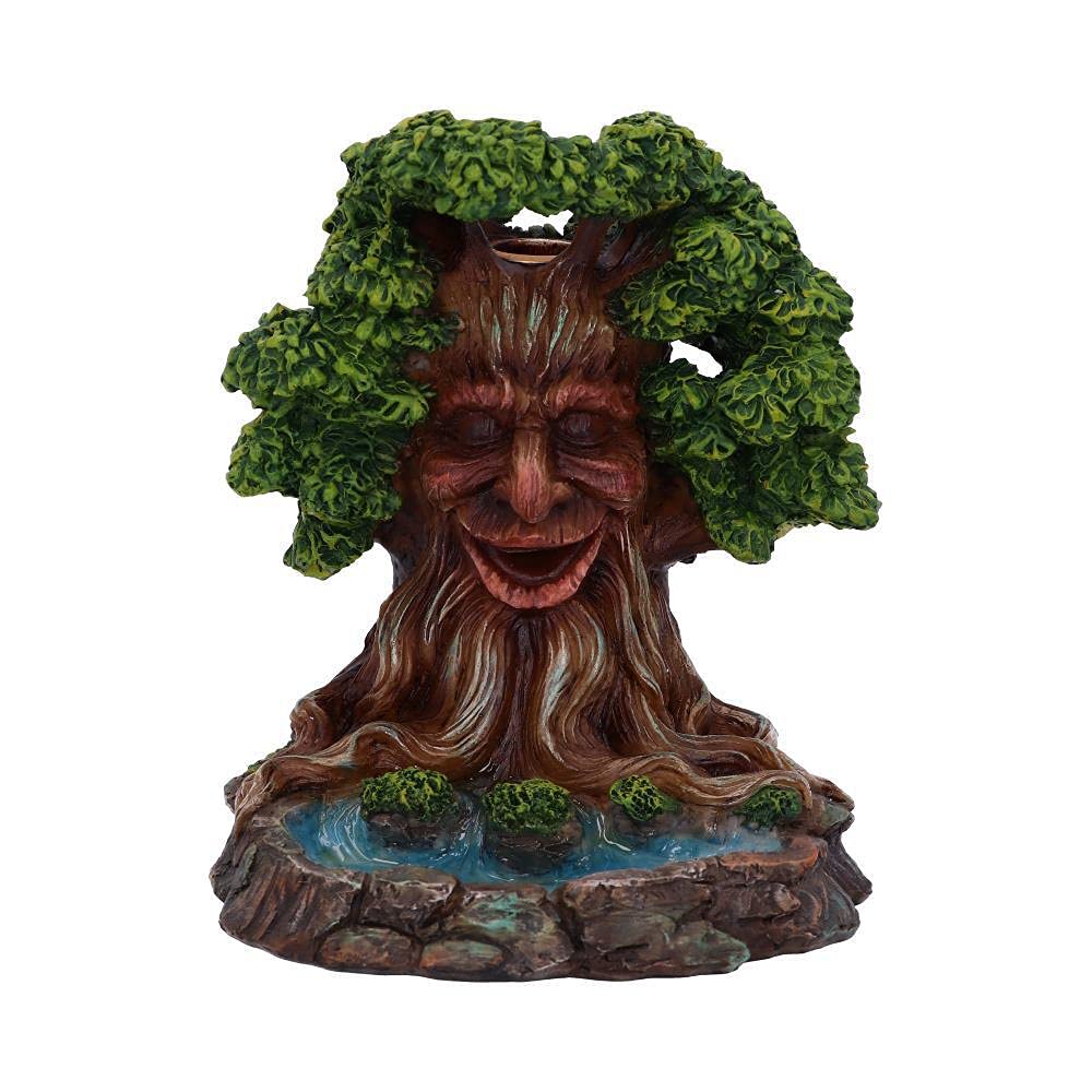 Nemesis Now Elder Ember Tree Spirit Green Man Backflow Incense Burner