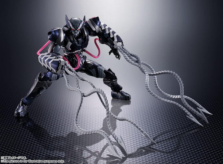 BANDAI S.H. Figuarts Tech-On Avengers - Venom Symbiote Wolverine Action Figure (BDIAV641656)