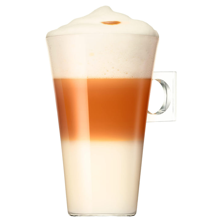 Nescafé Dolce Gusto Latte Macchiato Coffee Pods, 3 x 16 Capsules (48 Total) - Whole Milk & Arabica-Robusta Blend