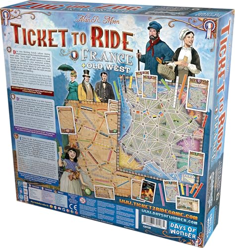 Days of Wonder Ticket to Ride France Board Game Expansion