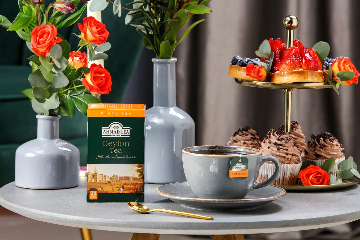 Ahmad Tea Ceylon Black Tea | 20 Individually Foil-Wrapped Teabags 4