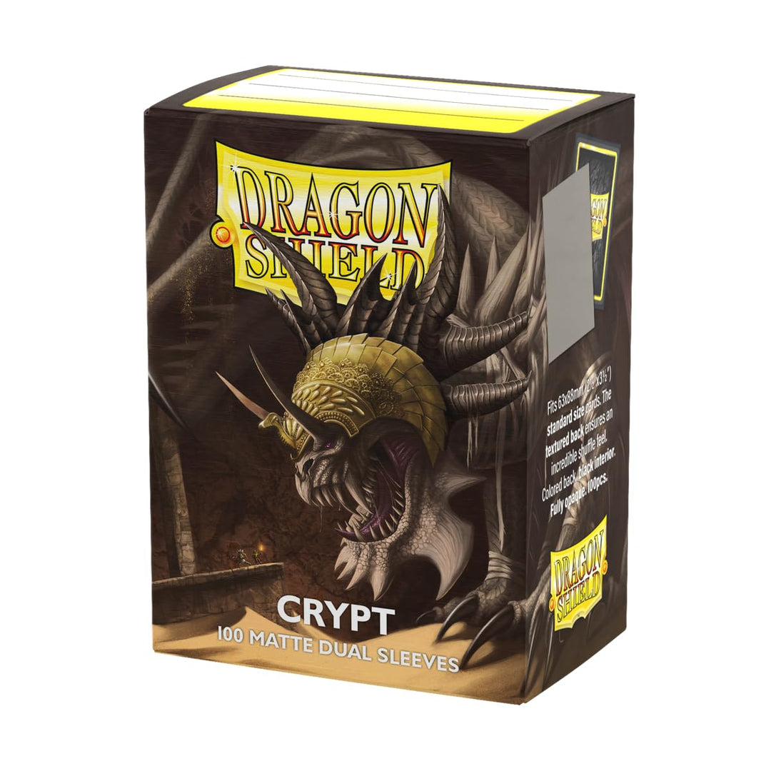 Dragon Shield Standard - Dual Matte Crypt (100 Sachets) - Card Sleeves for Trading Card Games
