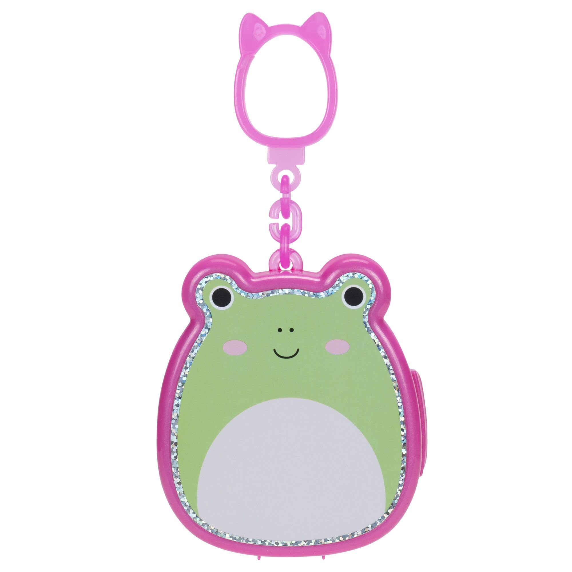 Squish-a-longs Mini-Squish Multipack with 2 Clip-a-longs and 40 Mini Figures – Saku the Hawaiian Pizza & Wendy the Frog Themed Carrying Cases 3