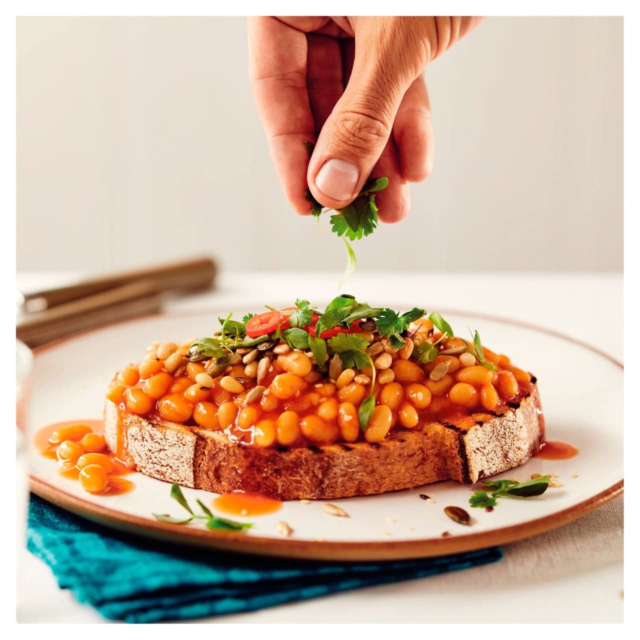 HEINZ Baked Beans - 4 x 415g Cans | High in Protein & Fibre | Vegan & Vegetarian 3