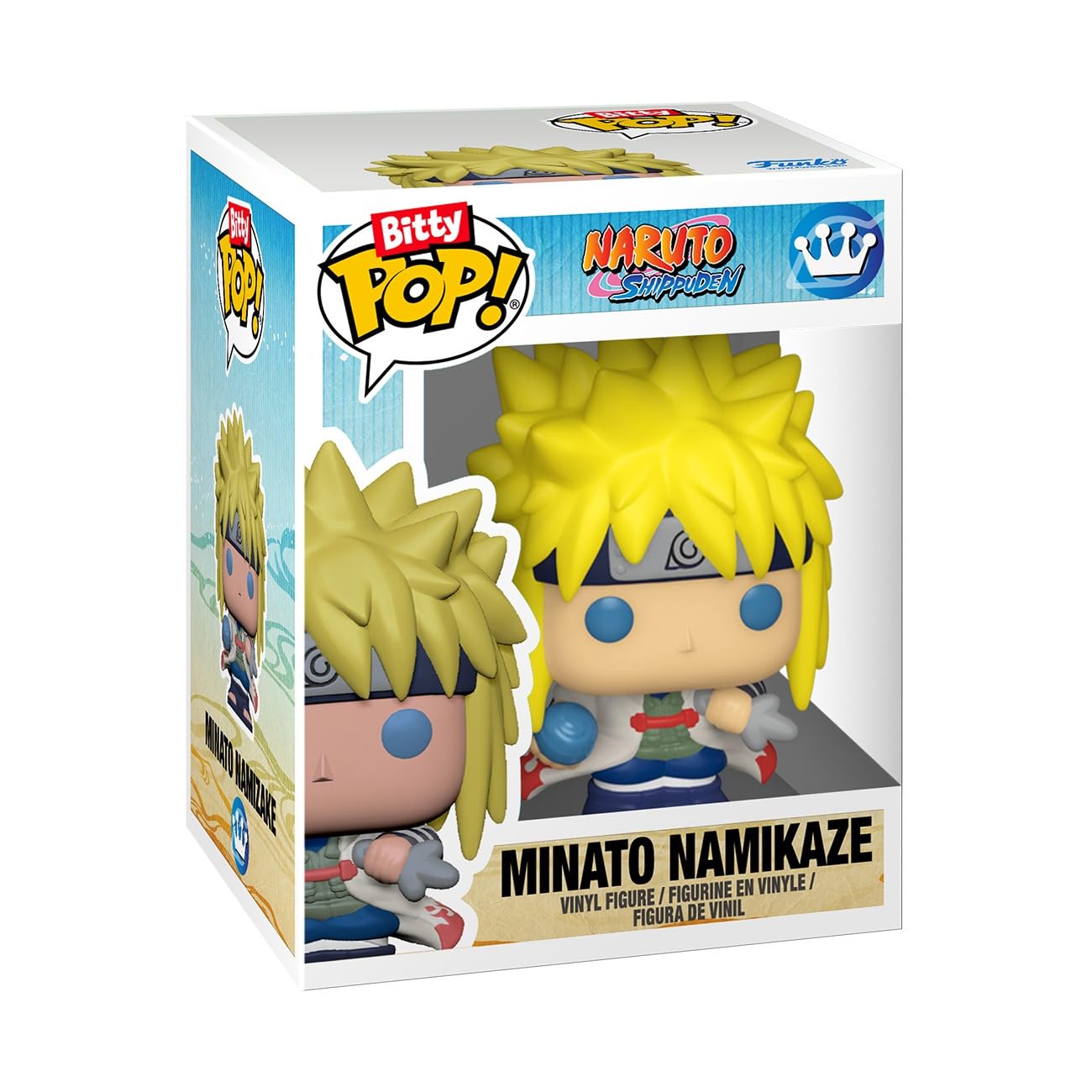 Funko Bitty POP! Naruto Shippuden - Team 2 4 Pack Collectable Vinyl Figures | Minato Namikaze 4