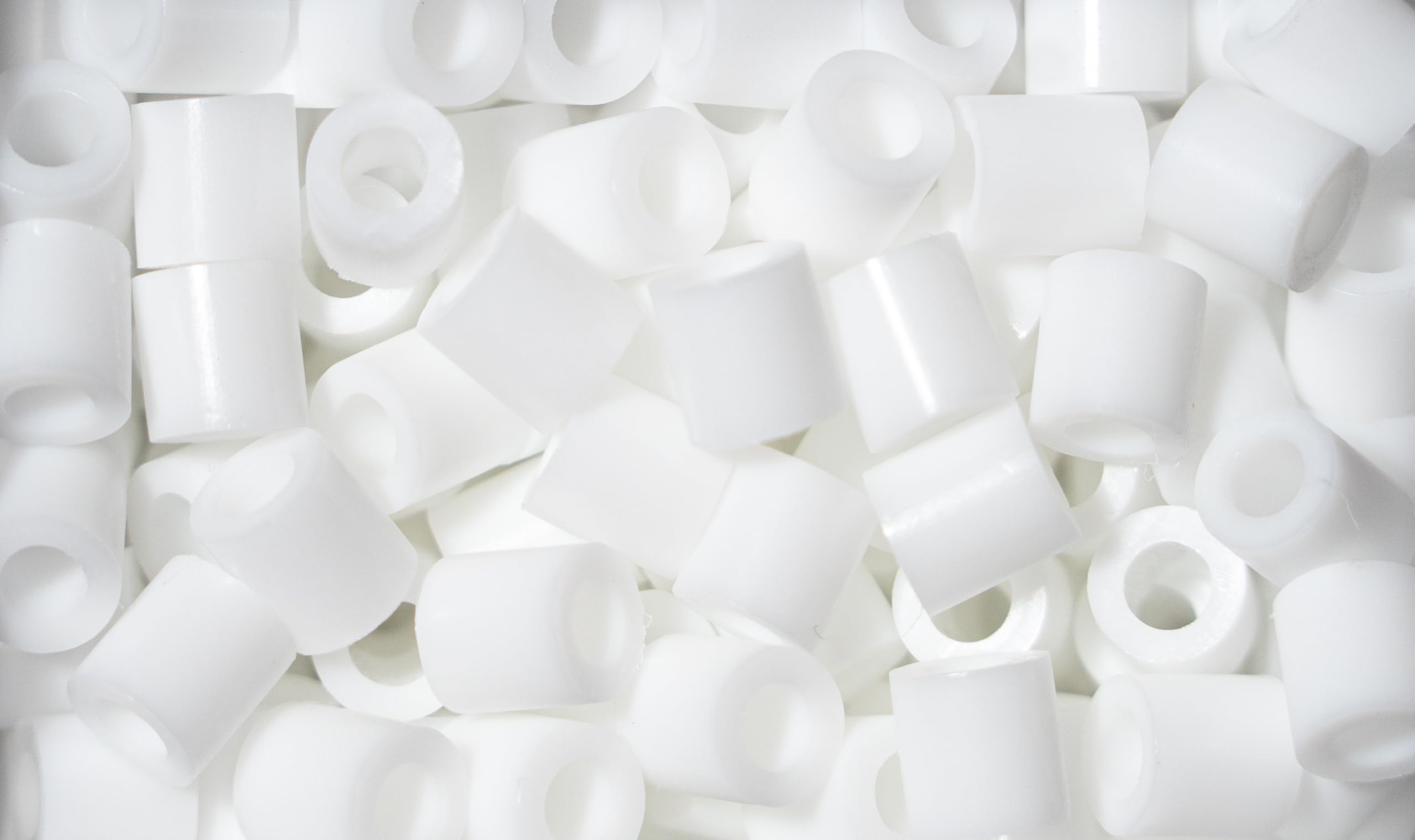 Mouldmaster 5mm Midi Fuse Beads - White | 1000 Beads | Ages 5+