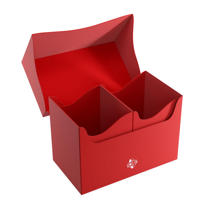 Gamegenic Double Deck Holder 200+ XL Red Card Storage Box