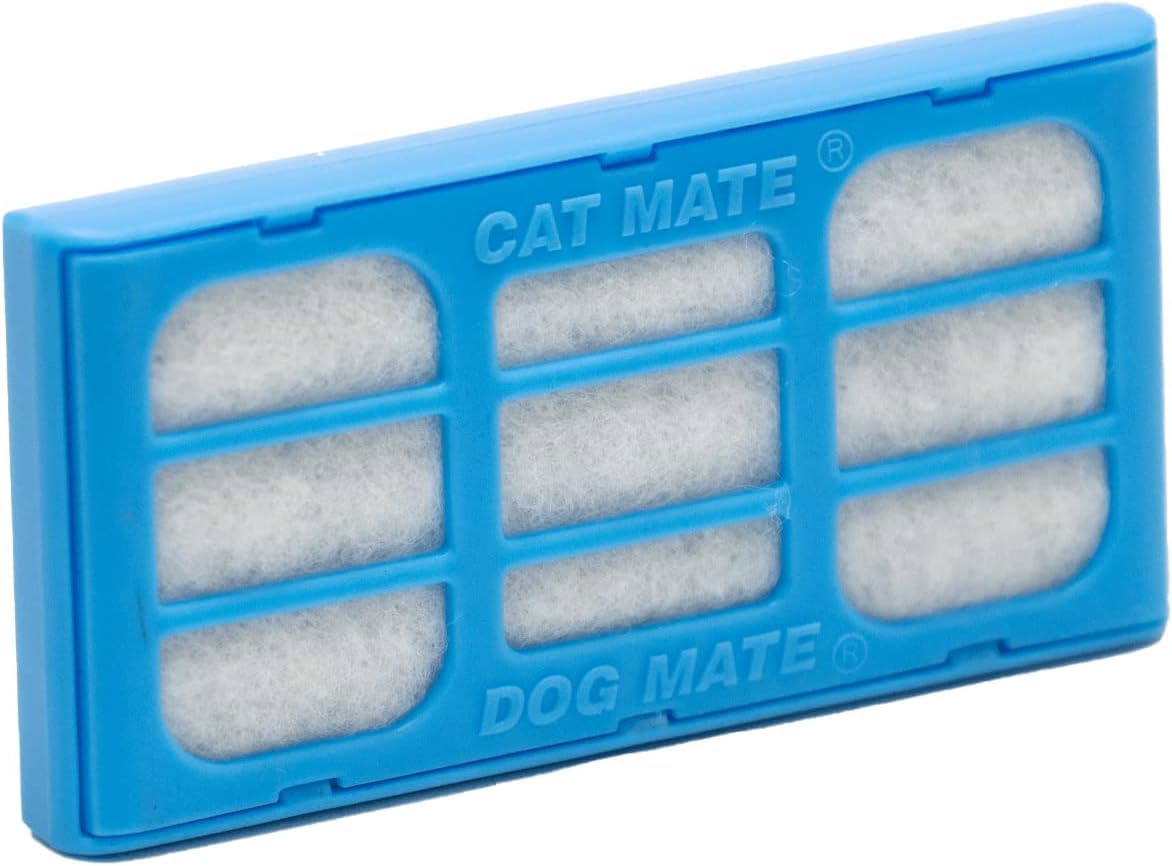 Cat Mate Genuine Filter Cartridges (389) - Pack of 6 | Polymer-Carbon Filtration | Soft Water Use 8