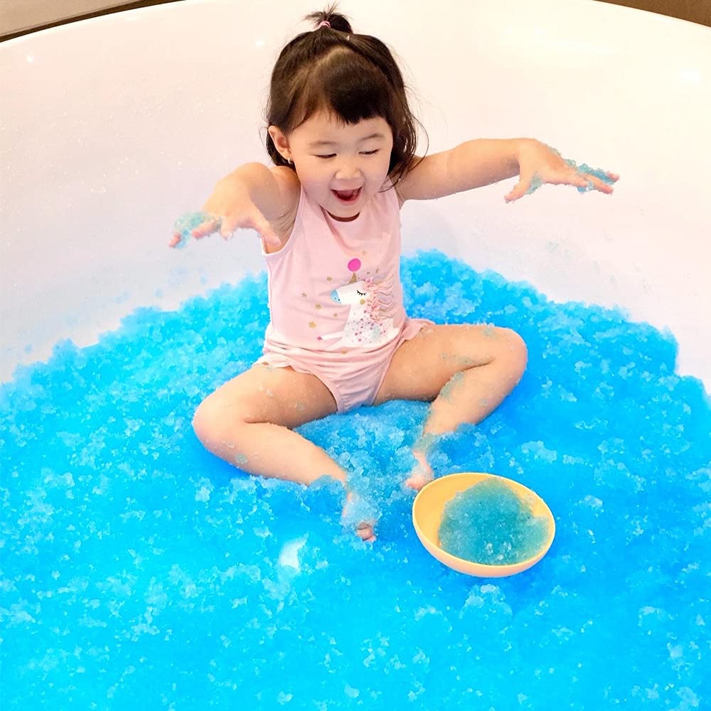 Zimpli Kids Gelli Baff 3-Pack Bundle - Blue, Red & Green Slime Powder for Kids 4