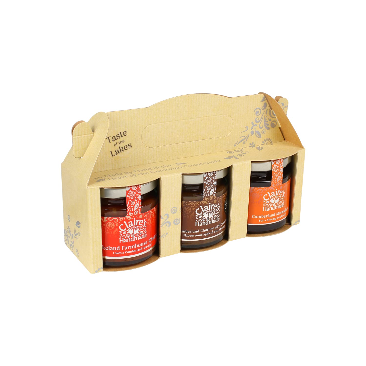 Claire's Handmade Taste of The Lakes Gift Pack (1x120g, 2x130g) - Lakeland Preserves
