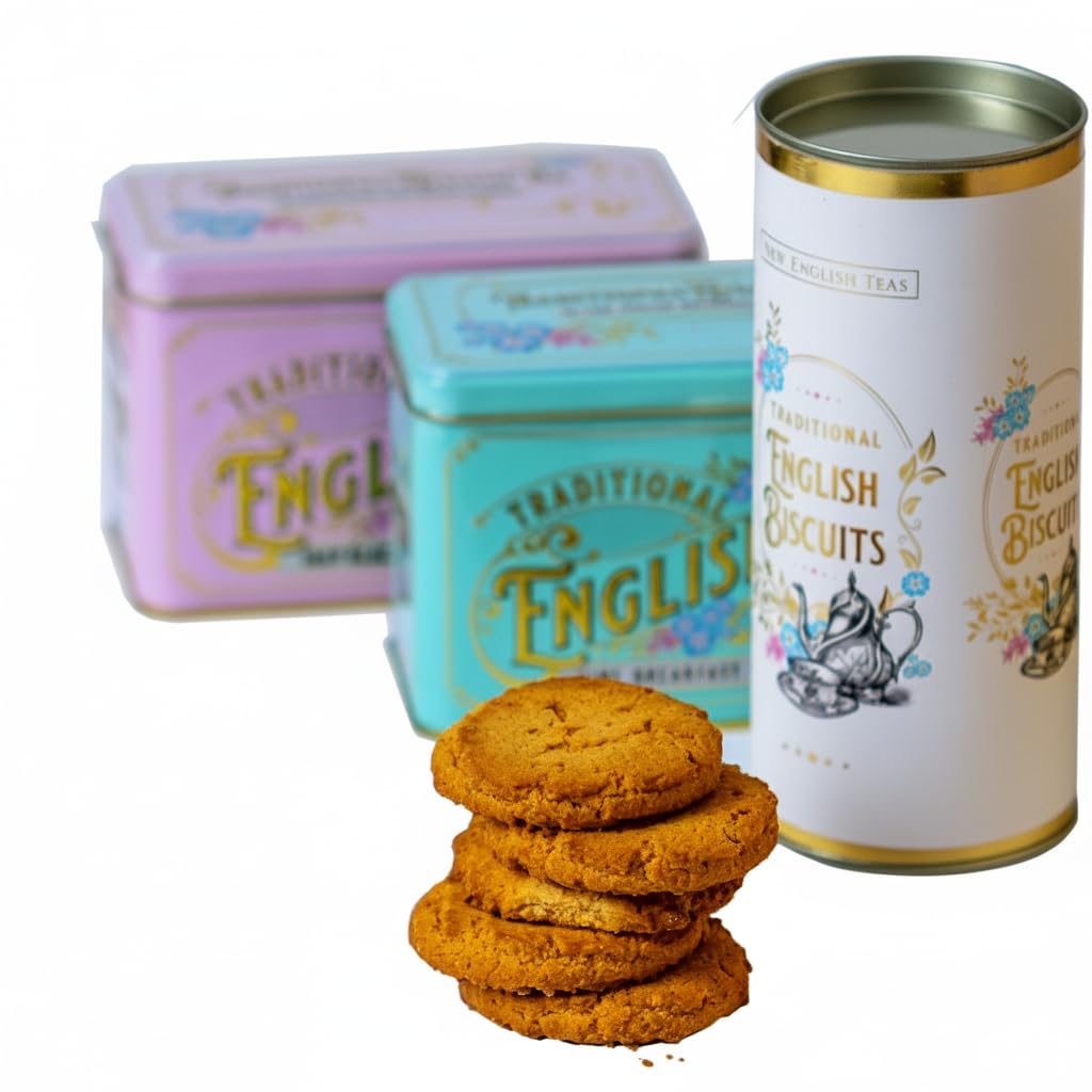 New English Teas - Vintage Victorian Tea & Biscuits Gift Set
