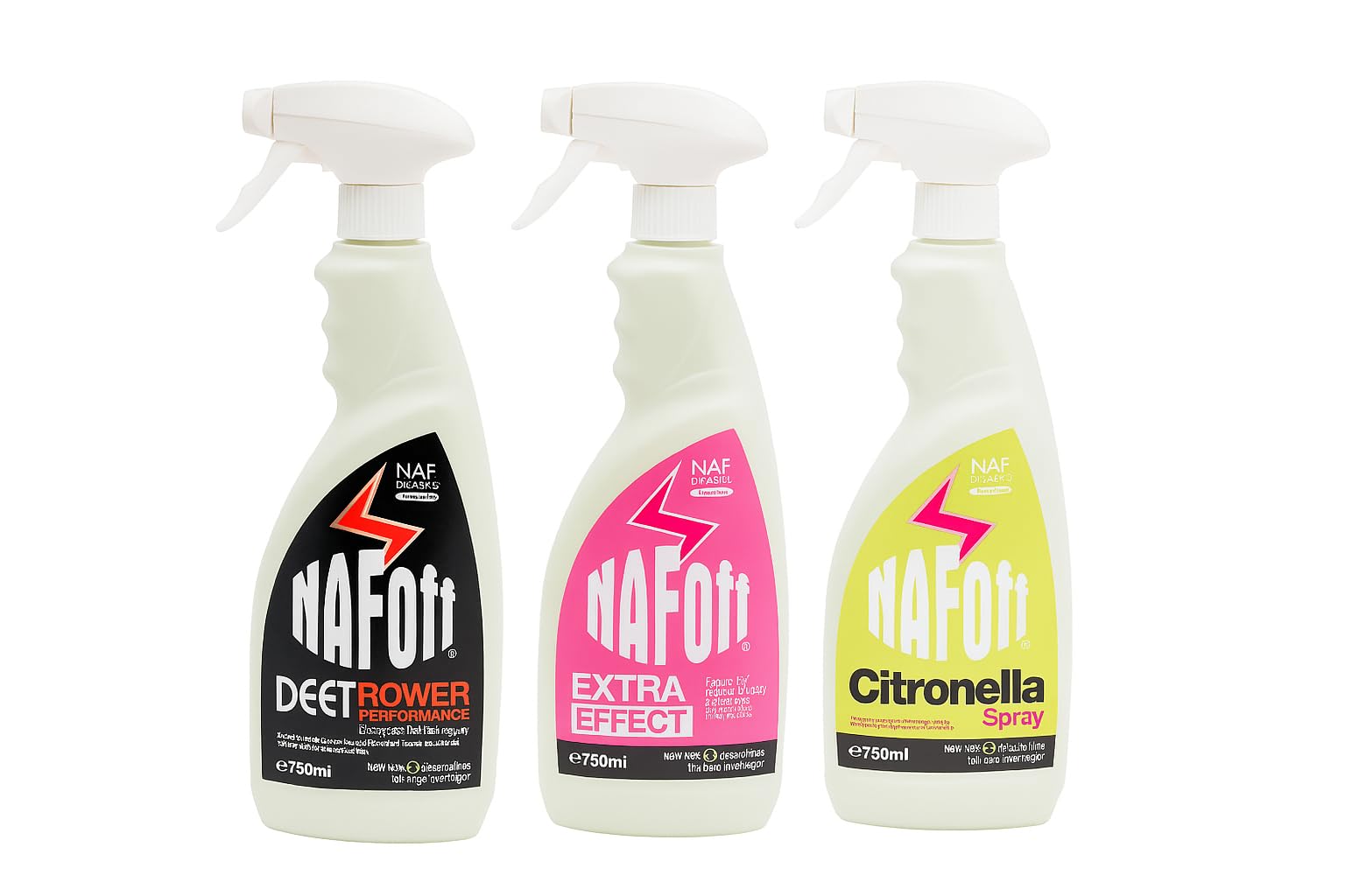 NAF Off Extra Effect Fly Repellent Spray - Natural Insect Repellent with Citronella | 750 ml 5