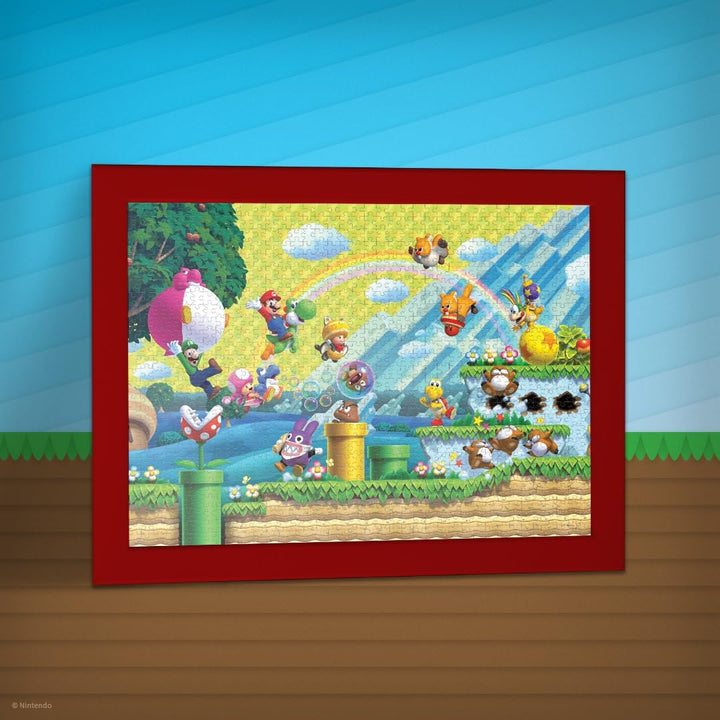 Super Mario "Chaos & Fun" 1,000 Piece Jigsaw Puzzle - Nintendo Switch Edition