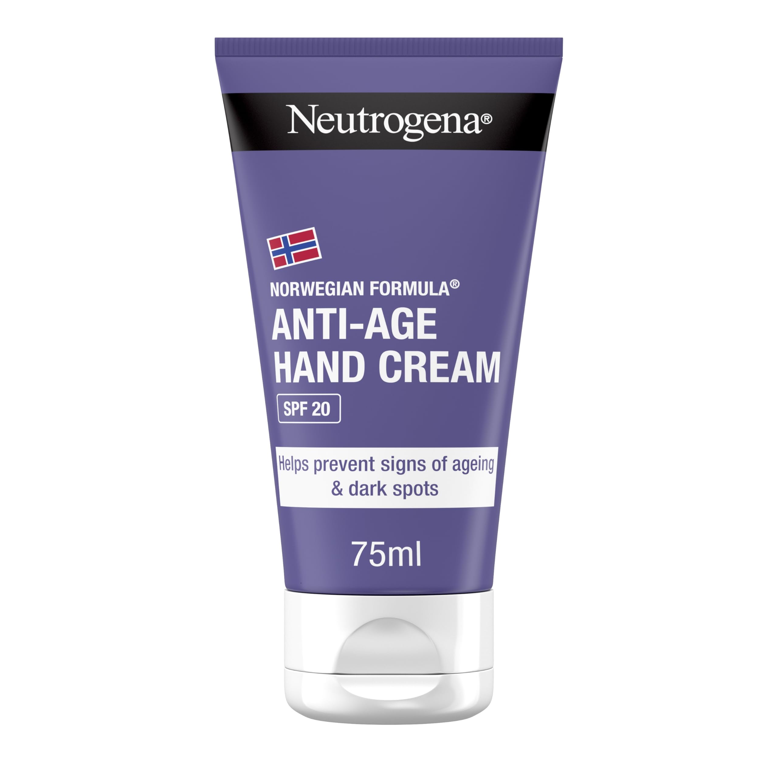 Neutrogena Norwegian Formula Visibly Renew Supple Touch Hand Cream SPF 20 - Hydrating, Collagen Boosting, Anti-Aging - 75ml