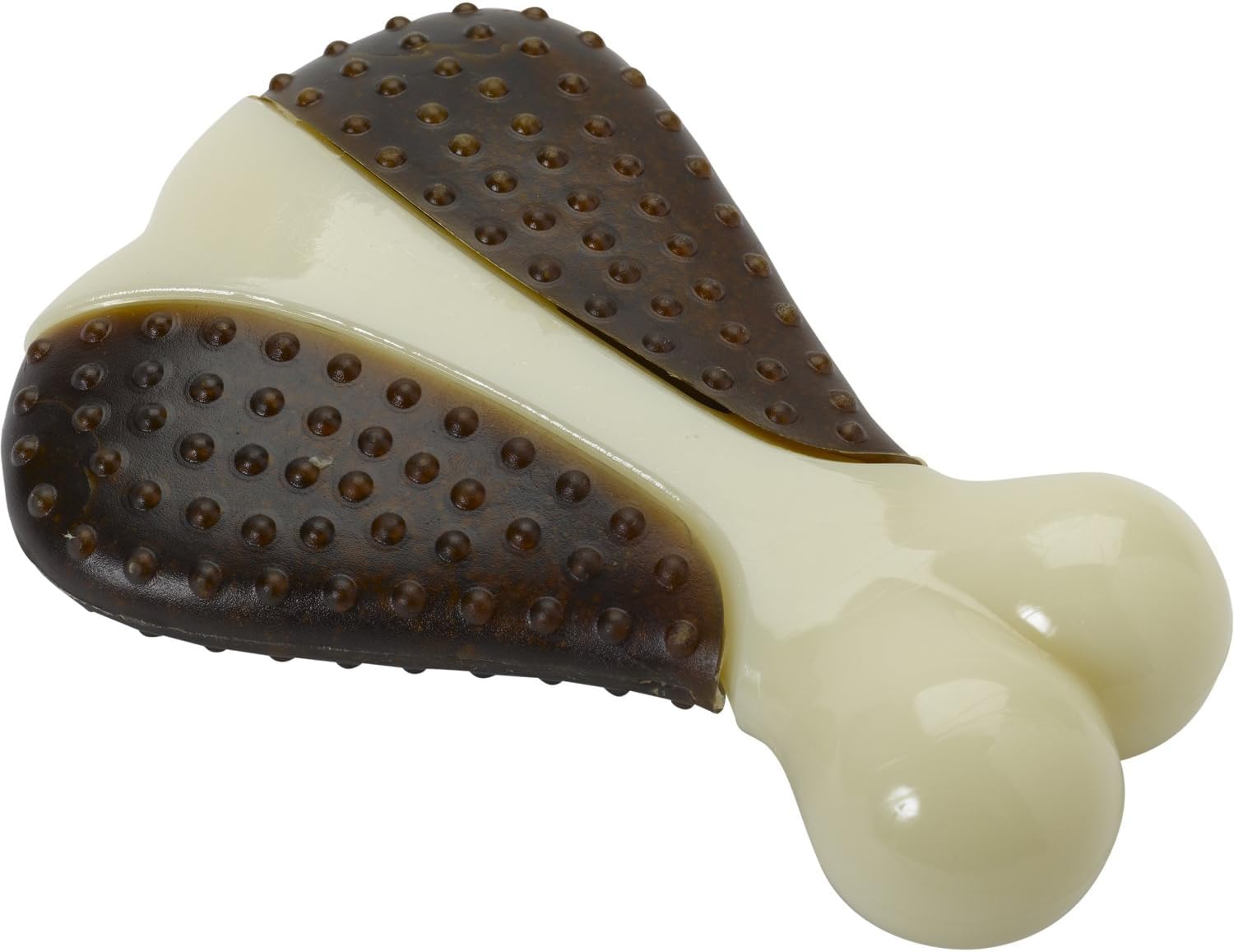 Petface Chicken Drummer Treat Combo Chew Toy - Veggie Flavoured | 11 cm | Nylon