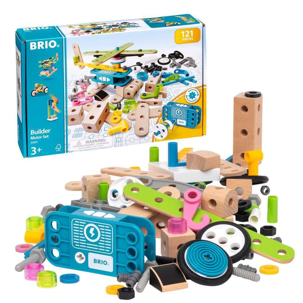BRIO Builder Motor Construction Set - STEM Building Toy for Ages 3+ 21