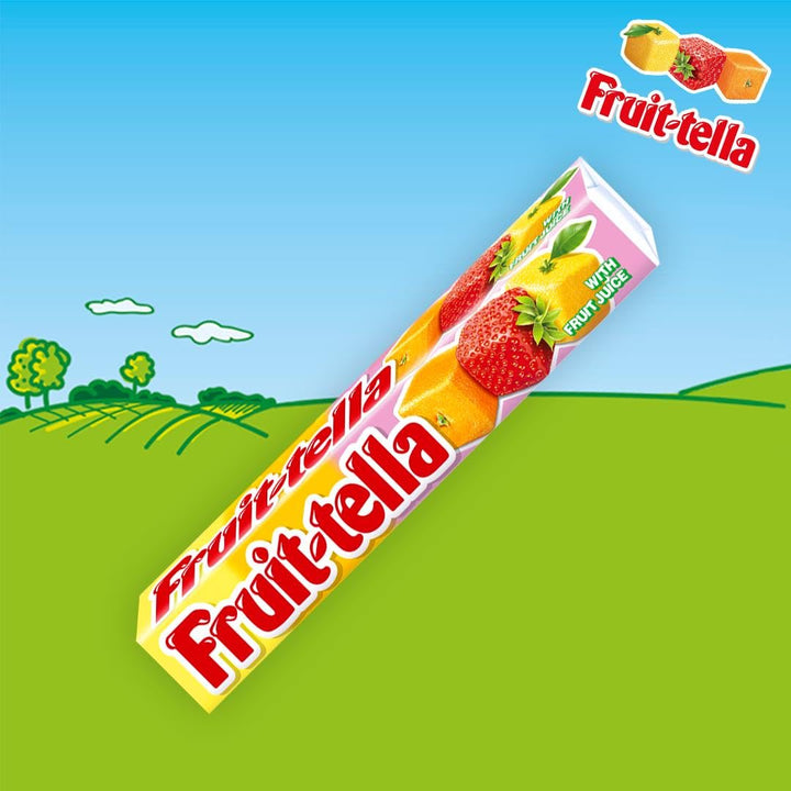 Fruittella Summer Fruits Soft Chew Sweets, Vegan & Gluten-Free - 40 x 41g Sticks