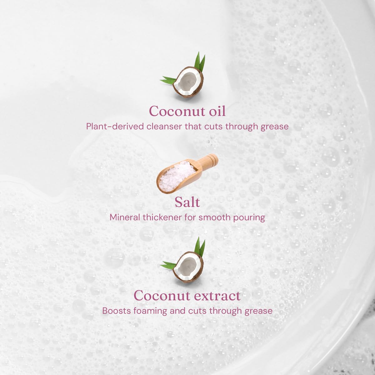 Miniml Washing-Up Liquid - Rhubarb & Lemon Scent | Plant Based Vegan Formula | 400ml 5