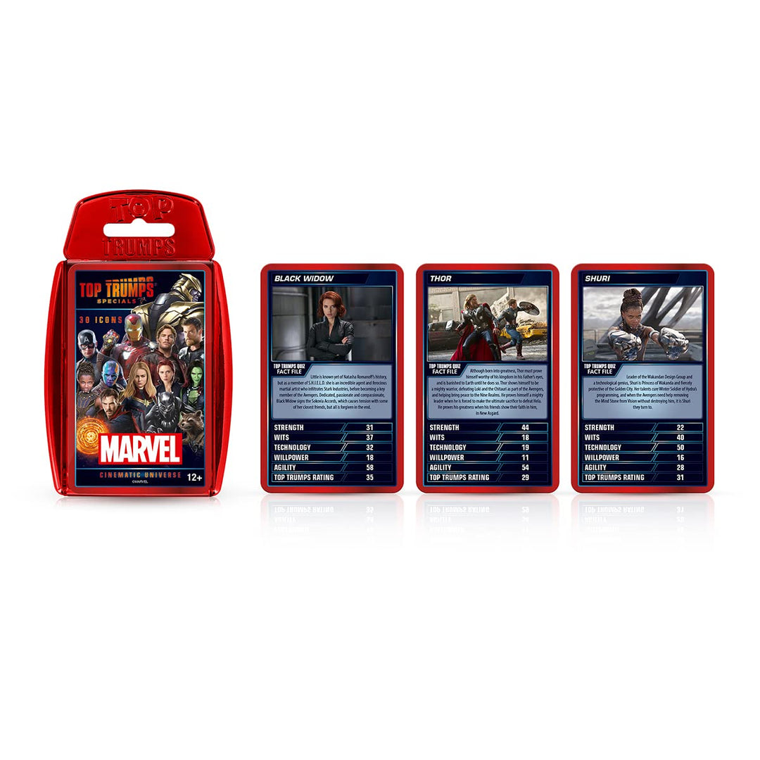 Top Trumps Marvel Cinematic Universe Special Card Game