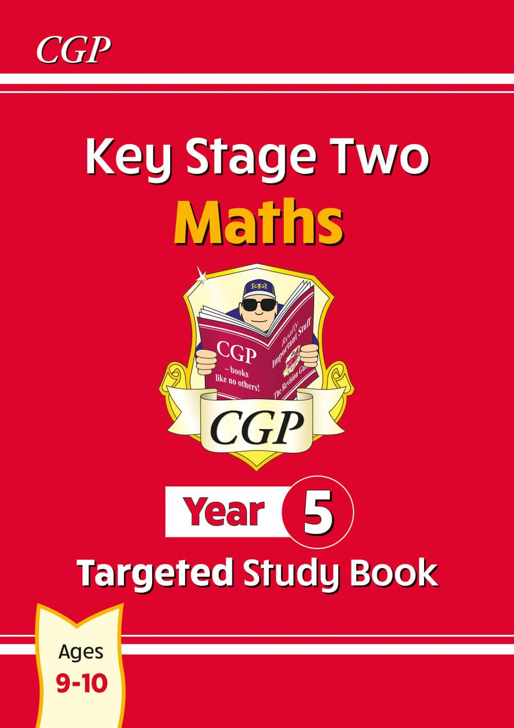 CGP KS2 Maths Targeted Study Book - Year 5 | Ages 9-10 | Paperback