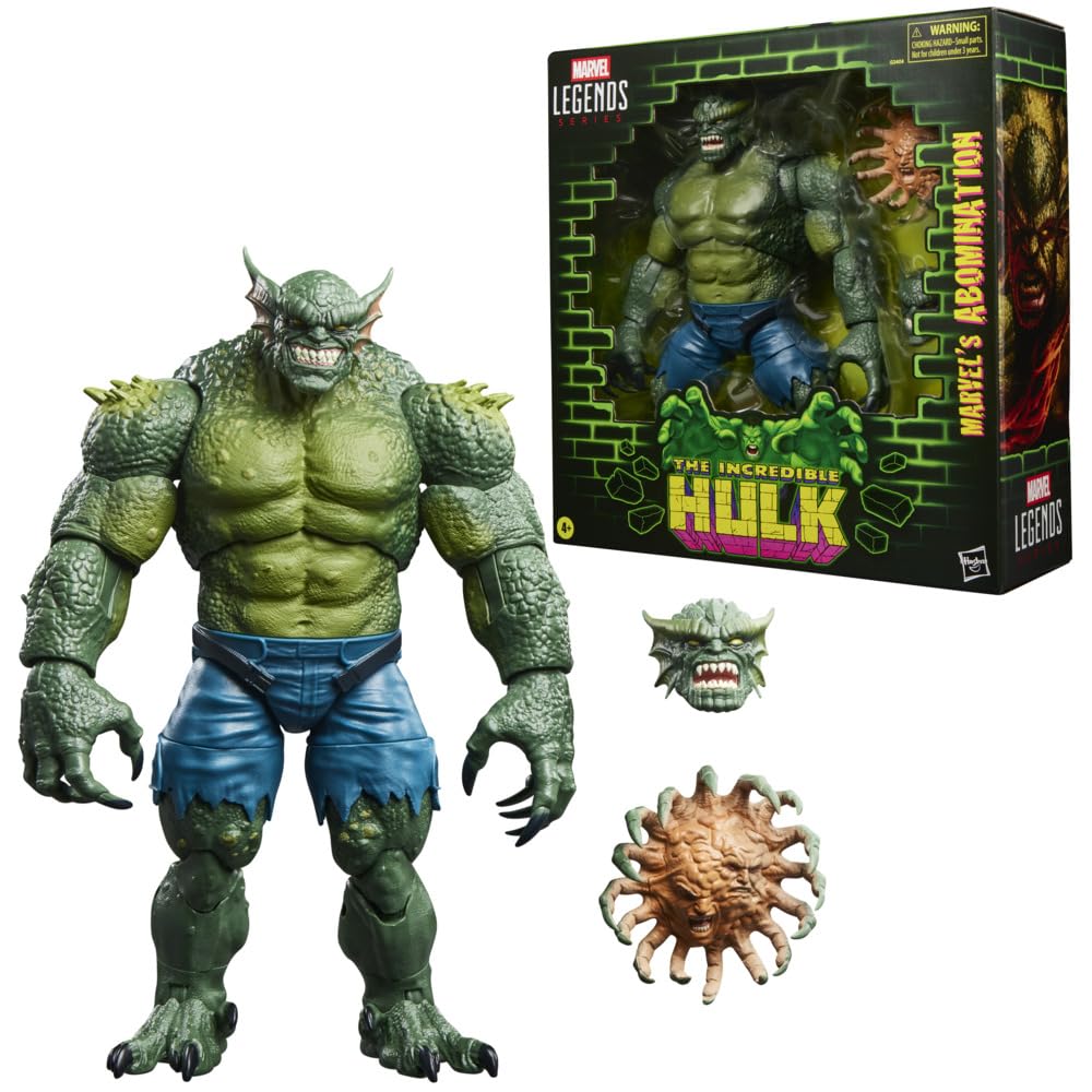Marvel Legends Series Marvel’s Abomination, Hulk Comics Collectible 6-Inch 7