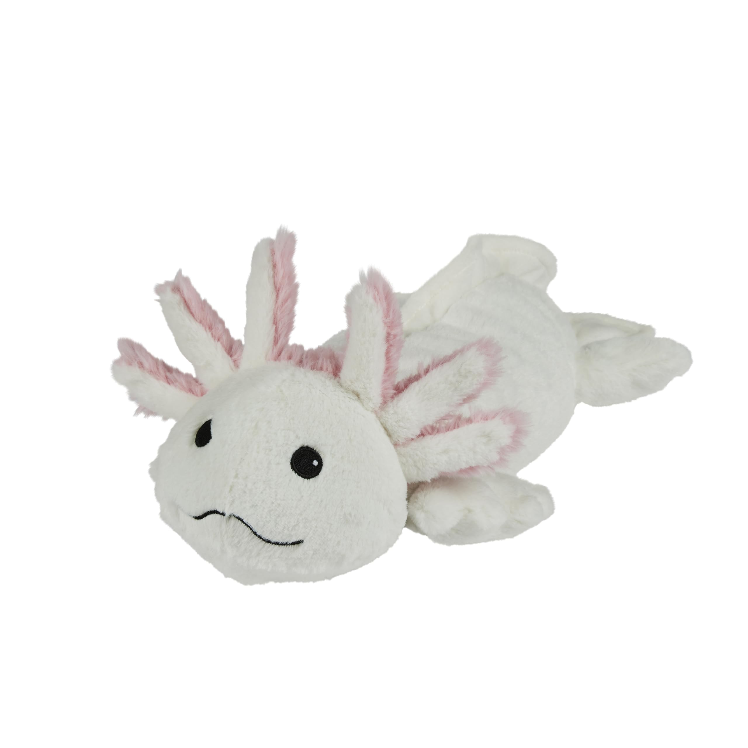 Warmies Axolotl Microwavable Weighted Plush Toy with Lavender Scent | Heat or Cold Therapy
