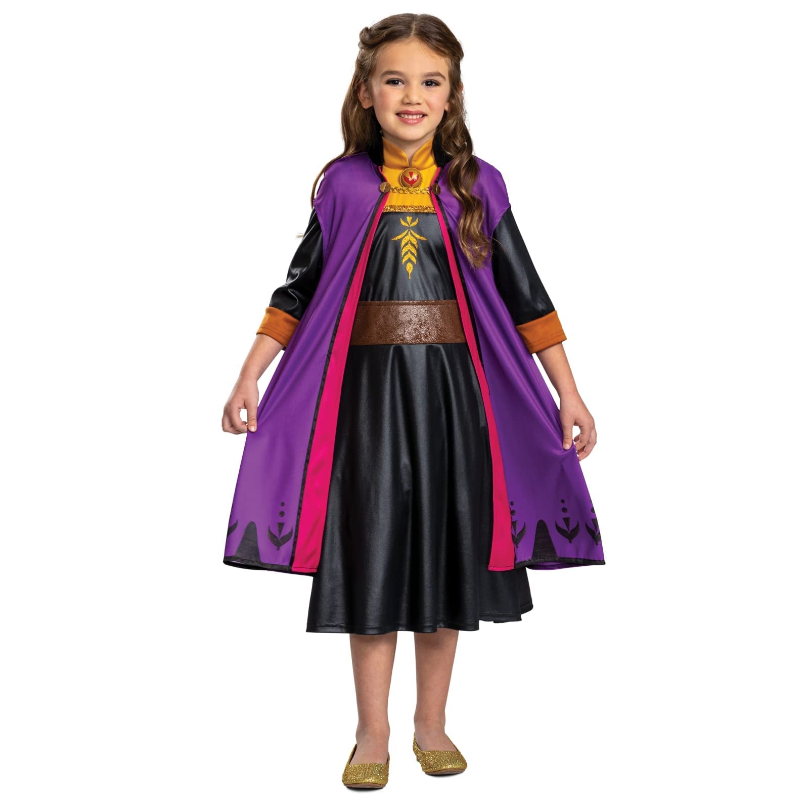 Disguise Anna Costume - Traveling Classic Dress Up for Girls 8