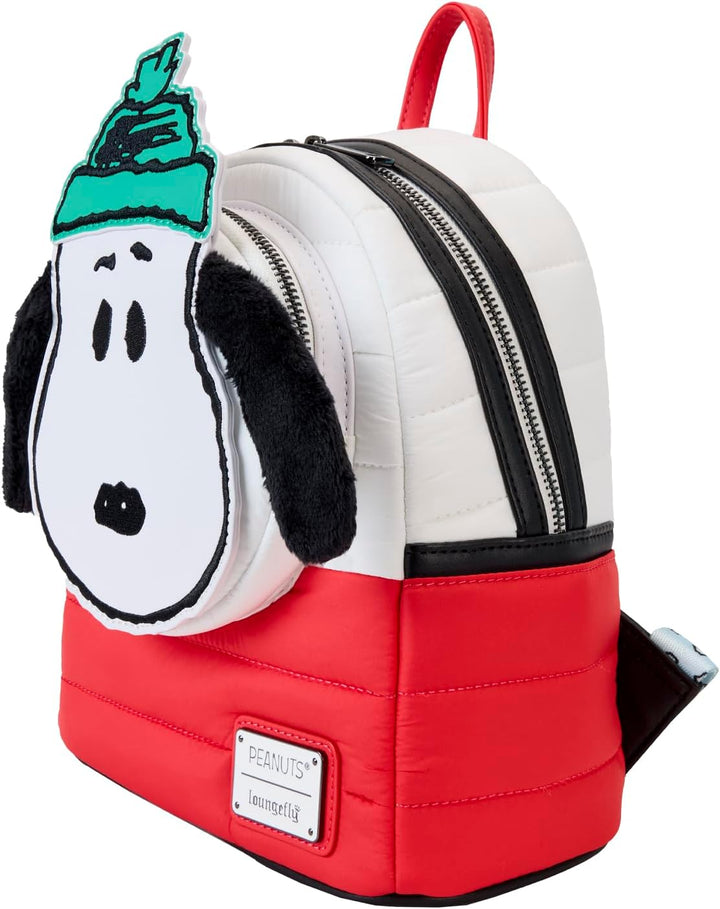 Loungefly Peanuts Snoopy Snow Day Mini Backpack (671803527119)