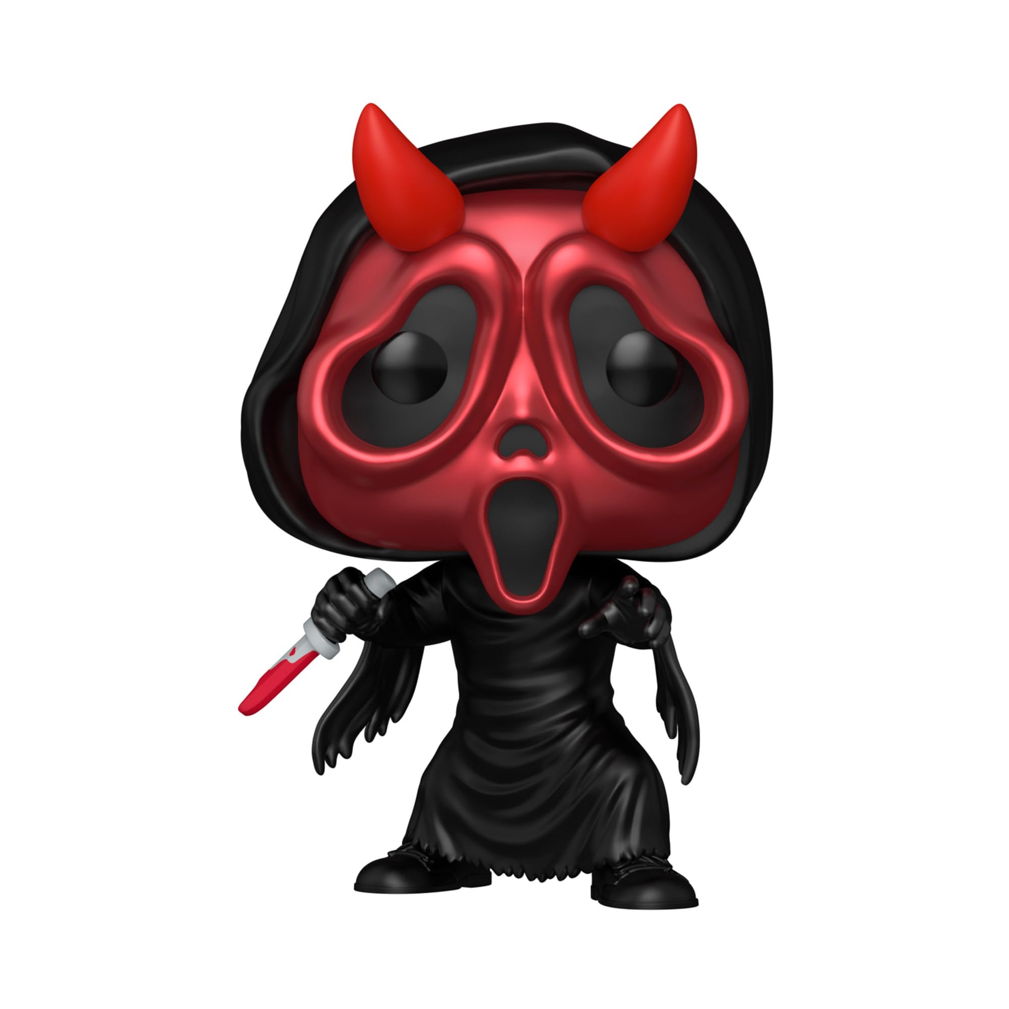 Funko POP! Vinyl: Ghost Face - Devil Mask Metallic Exclusive Figure | 3.75 in | Vinyl