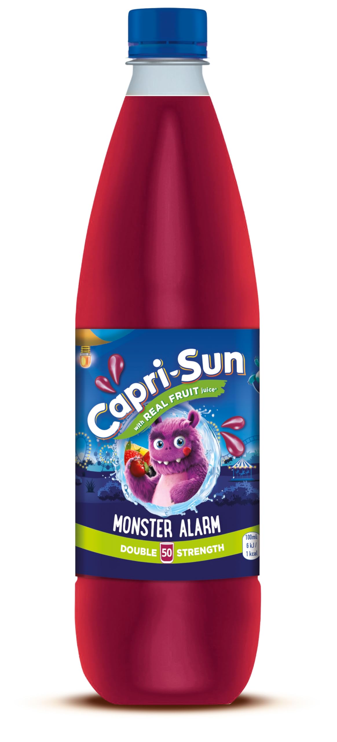 Capri-Sun Monster Alarm Squash (1 Litre) - No Added Sugar, Double Strength
