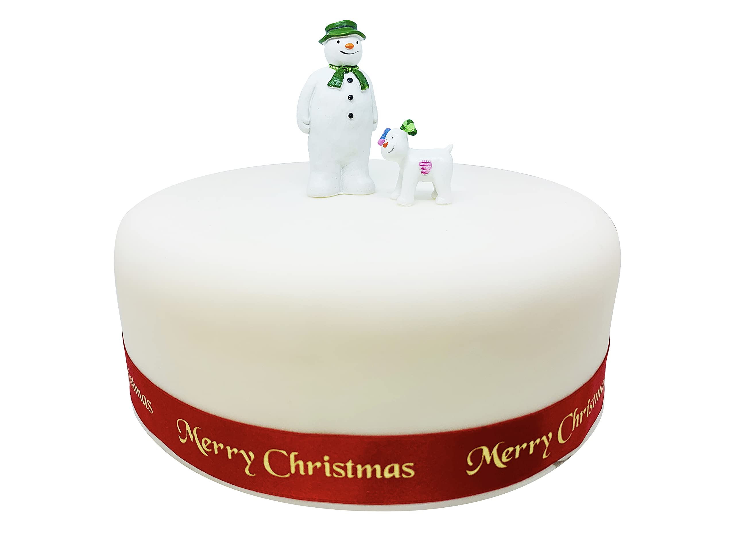 Anniversary House The Snowman™ and The Snowdog Cake Topper 2-Piece Resin Set - BX188