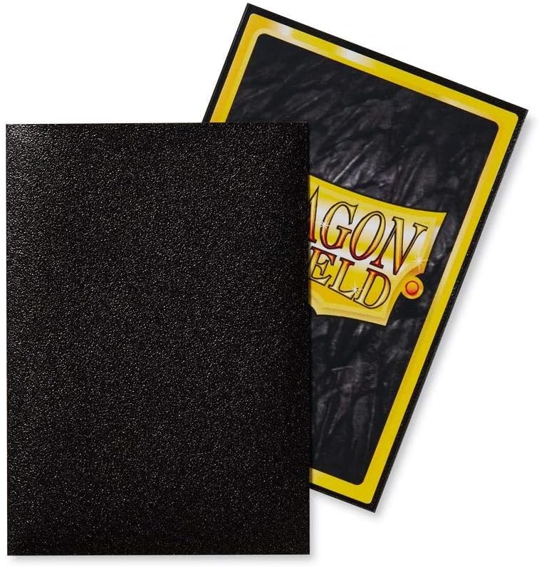 Dragon Shield Matte Japanese Size Sleeves 60pk - Jet Black, Multicolored