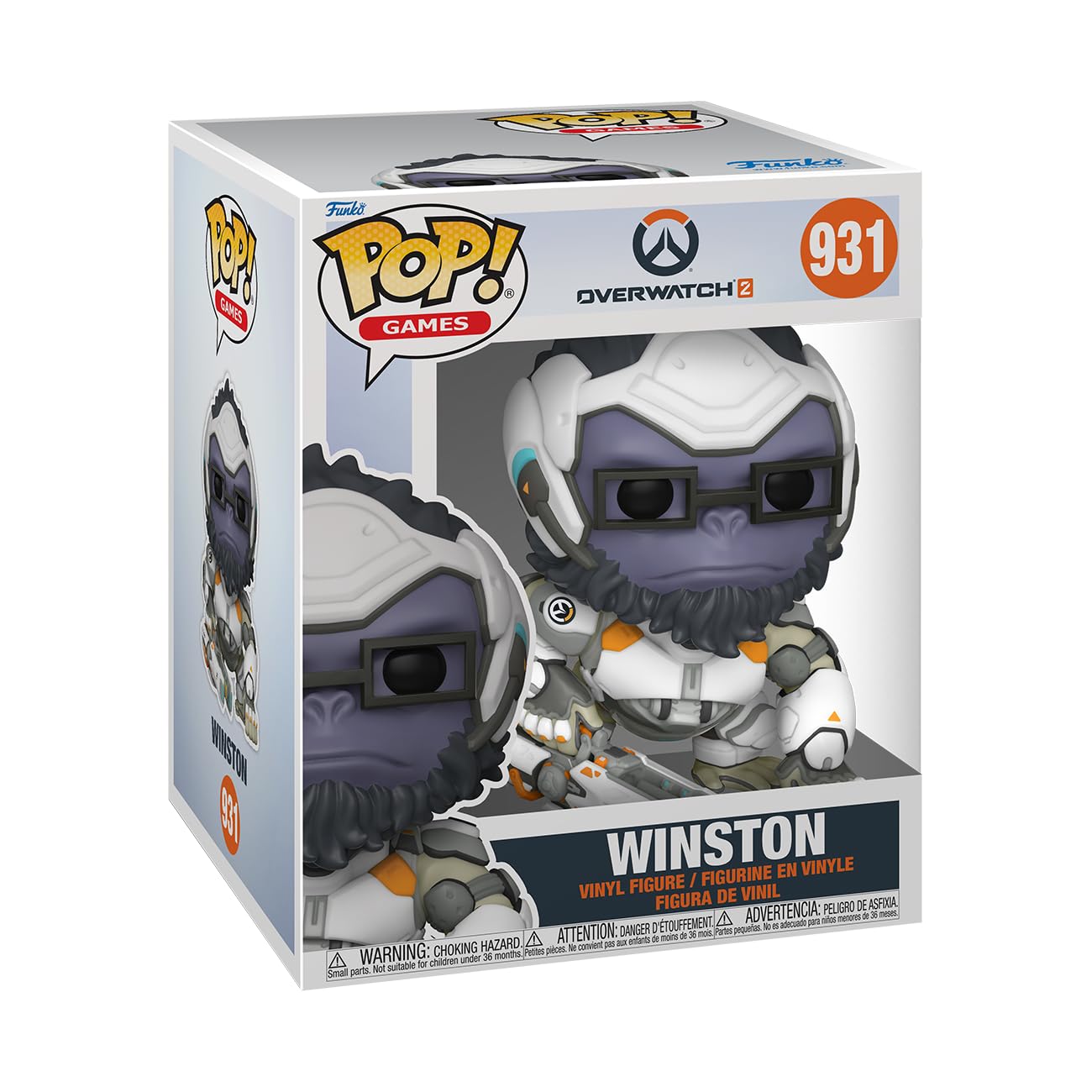 Funko Pop! Super: Overwatch 2 - Winston Vinyl Figure (59190) 18
