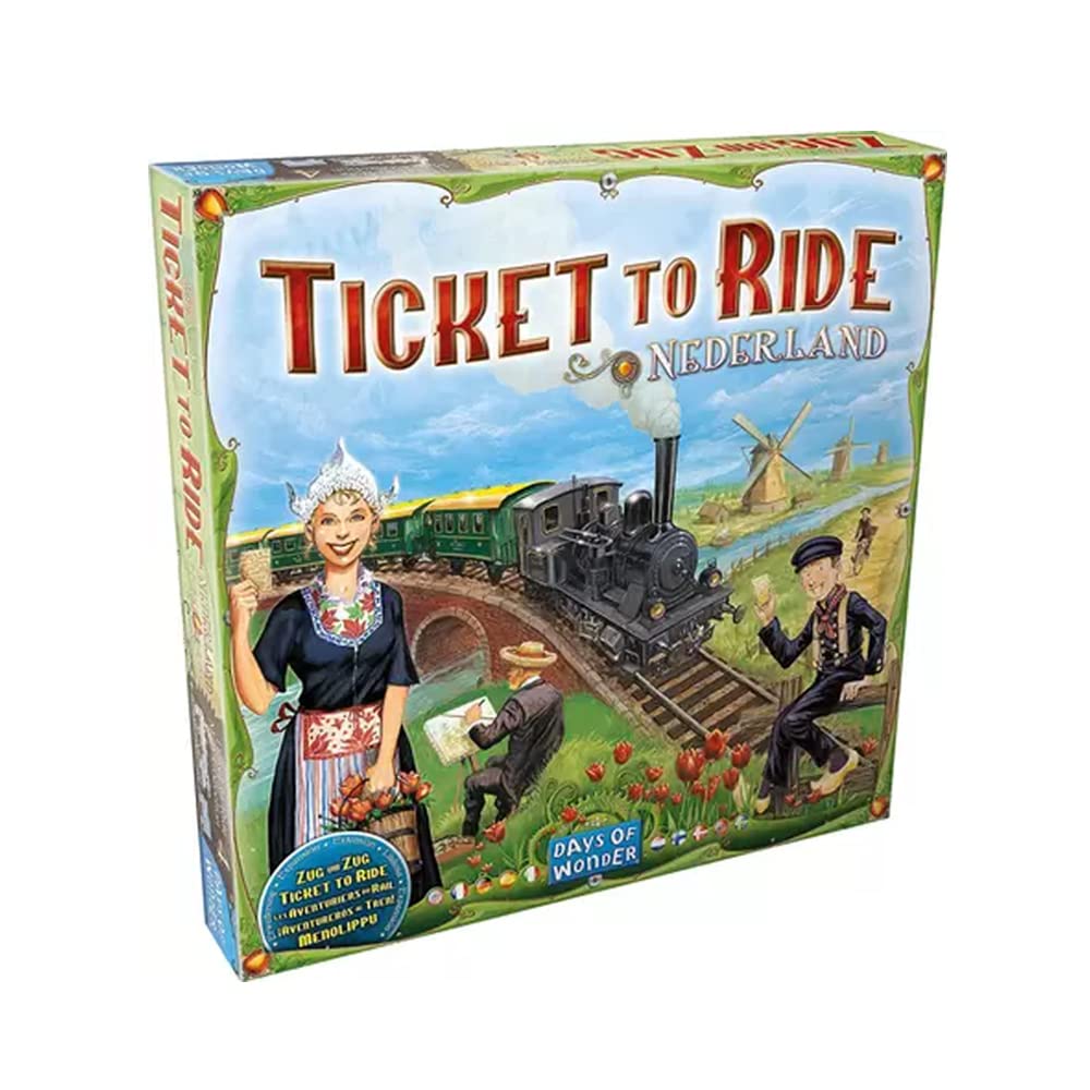 Days of Wonder Ticket to Ride Nederland Board Game Expansion