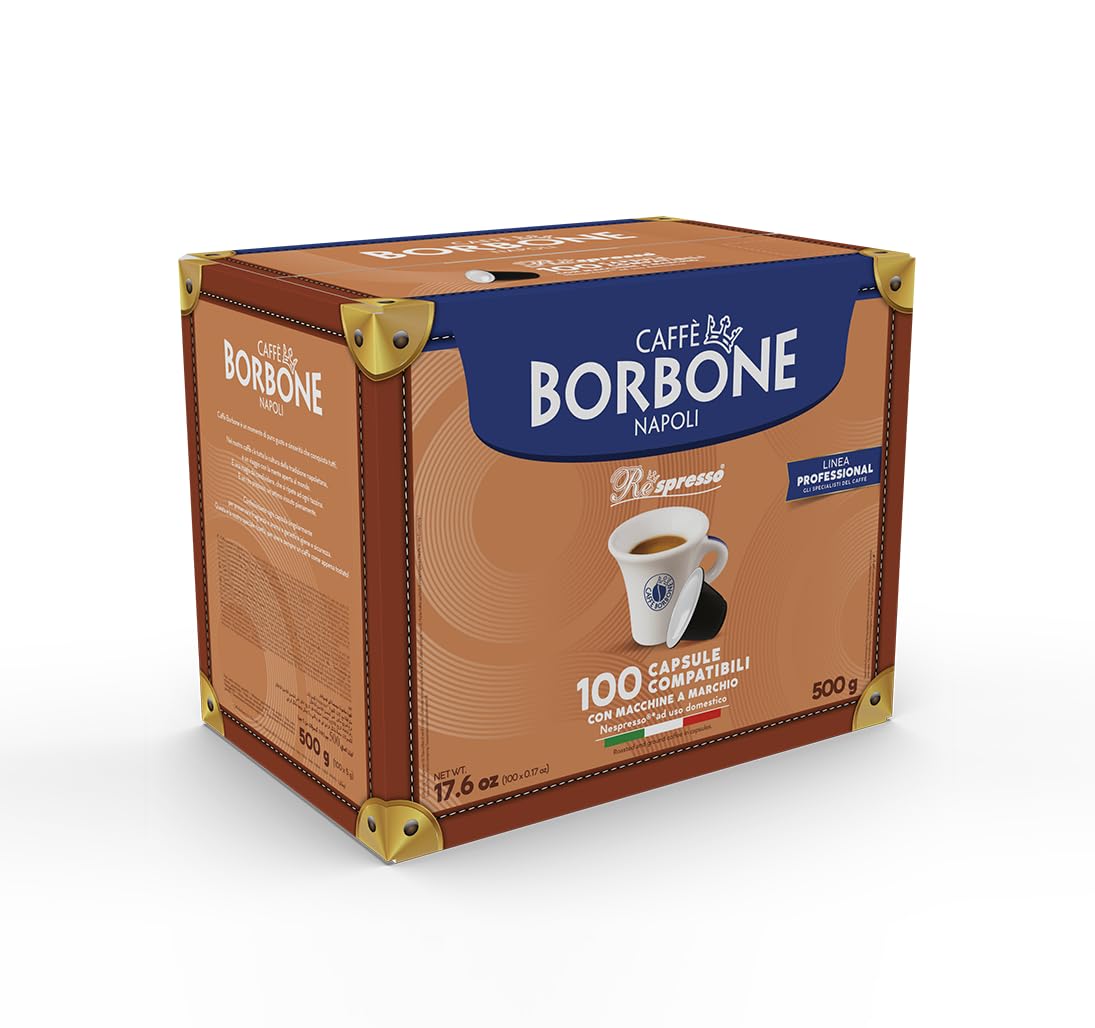 Caffè Borbone Respresso Black Coffee Blend - 100 Capsules for Nespresso Machines 3