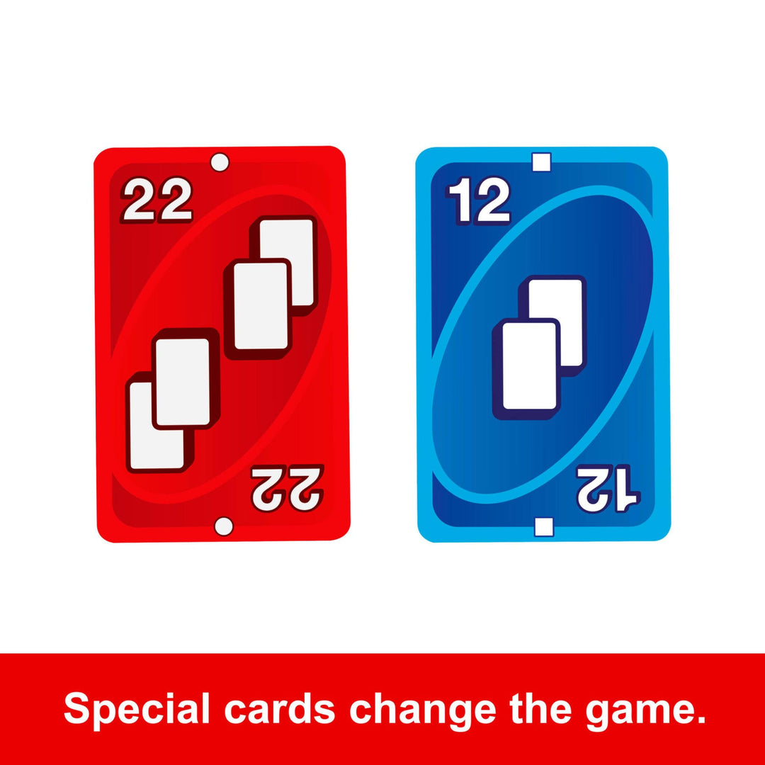 Mattel Games UNO Zero Card Game in Storage & Travel Tin